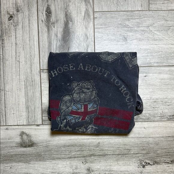 AC/DC Black Tee with Bold Graphic - Picture 1 of 7